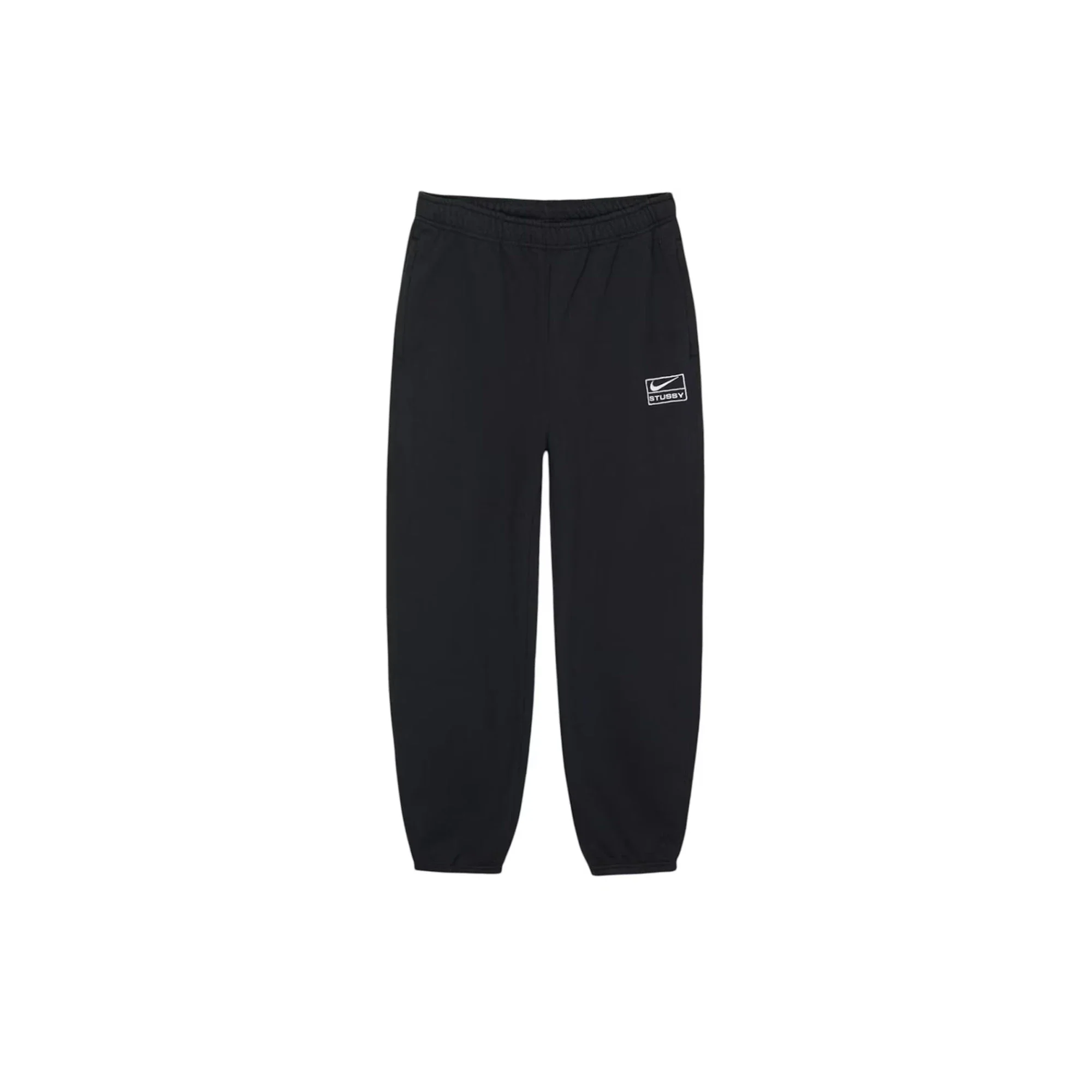 Stussy x Nike Stone Washed Fleece Pant 'Black' (2025)