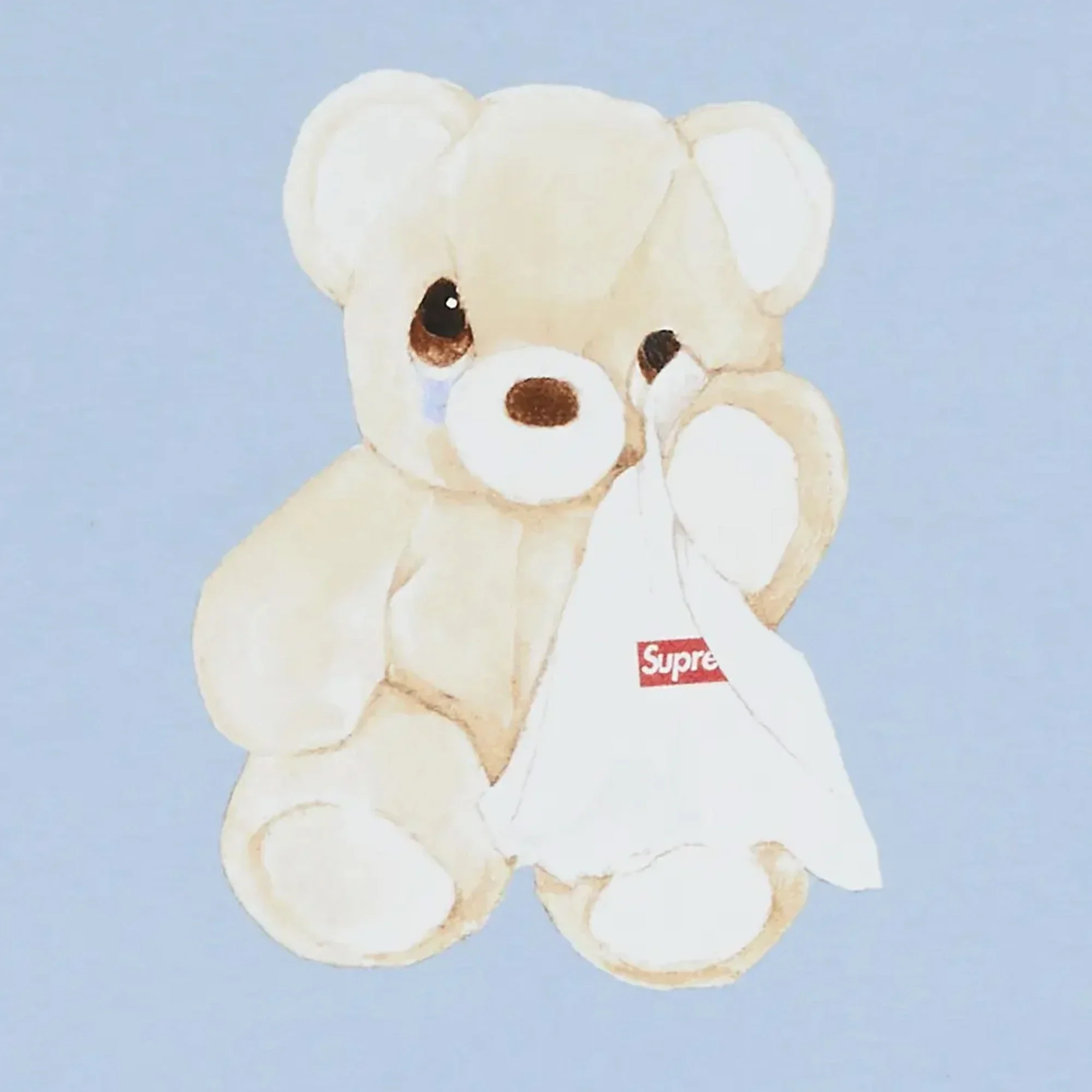 Supreme Bear Tee 'Powder Blue' (2025) - Image 2