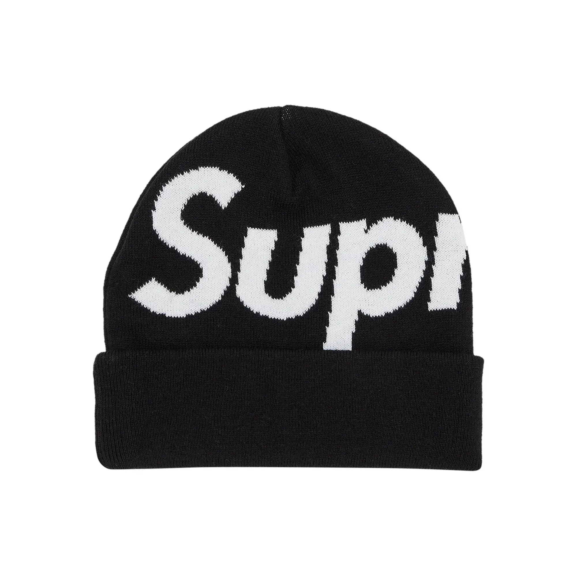 Supreme Big Logo Beanie 'Black' (2024)