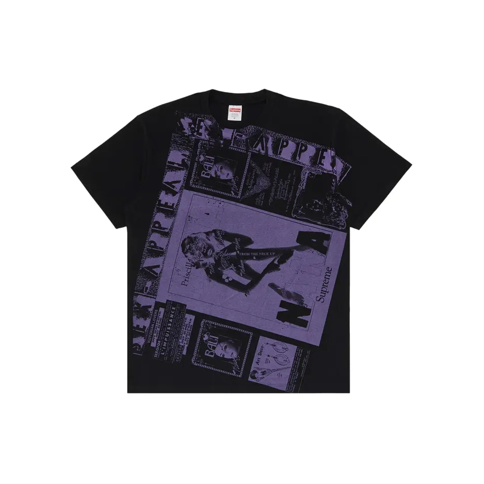 Supreme Collage Tee 'Black' (2024)