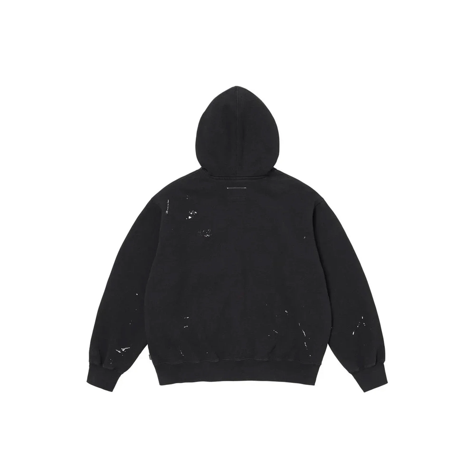 Supreme MM6 Maison Margiela Box Logo Zip Up Hooded Sweatshirt 'Black' (2026) - Image 2