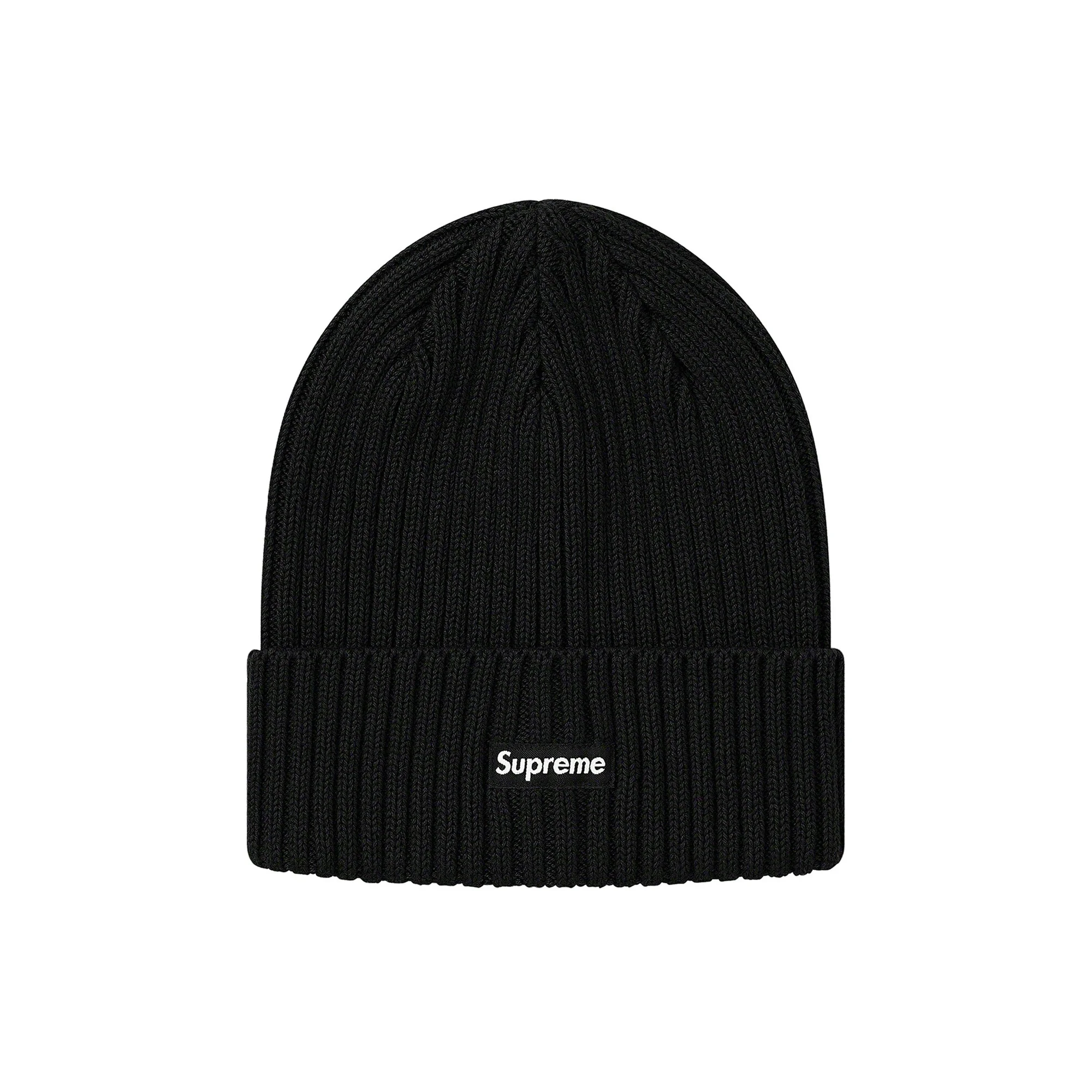 Supreme Overdyed Beanie 'Black' (2025)