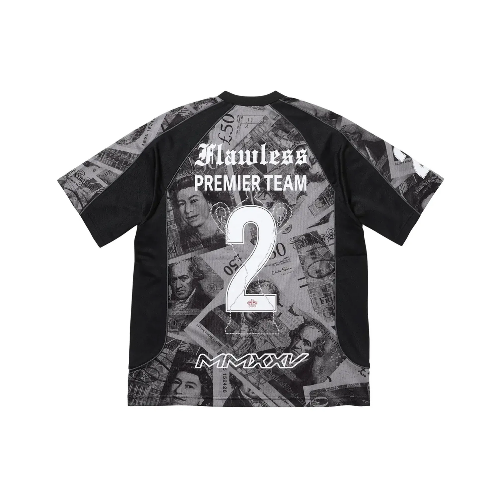 Supreme Pounds Soccer Jersey 'Black' (2025) - Image 2