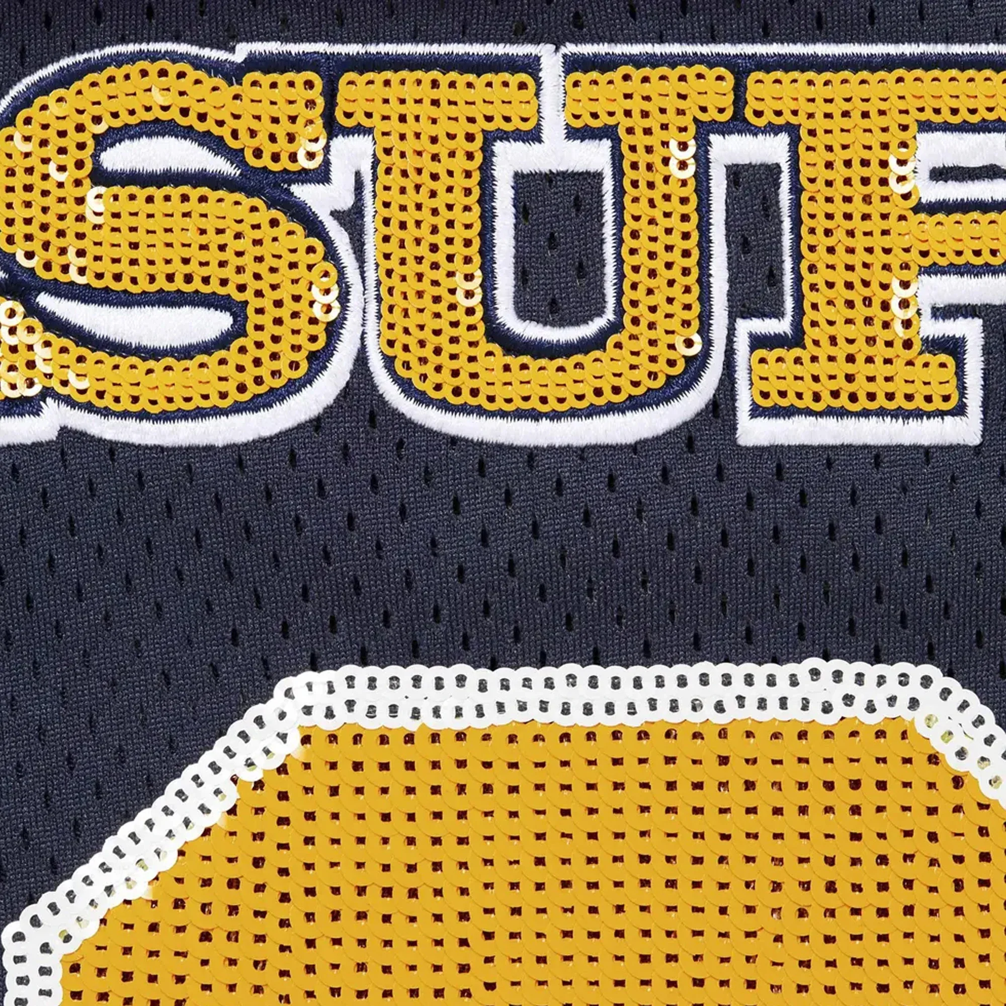 Supreme Sequin Football Jersey 'Navy' (2025) - Image 3