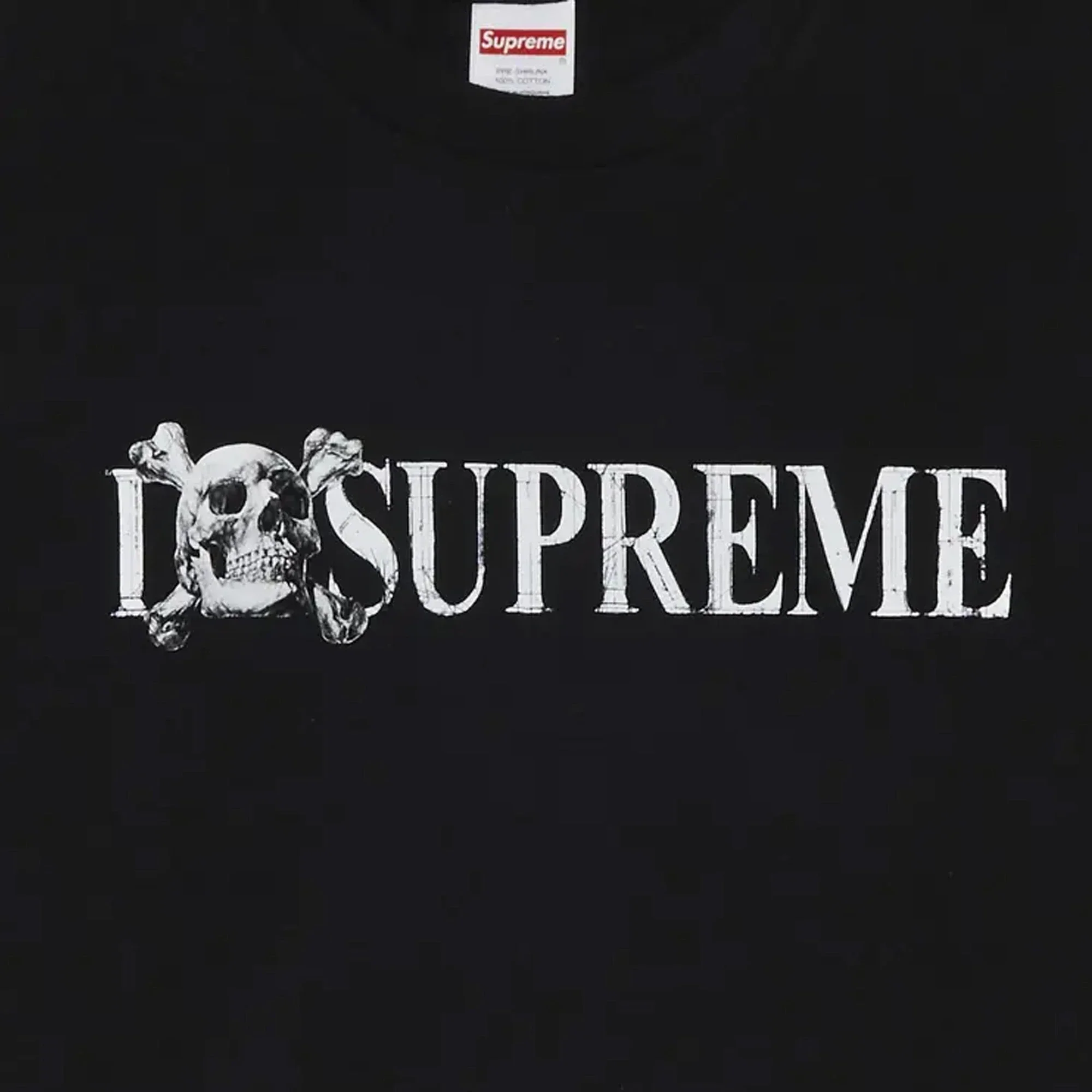 Supreme Skull Tee 'Black' (2025) - Image 2