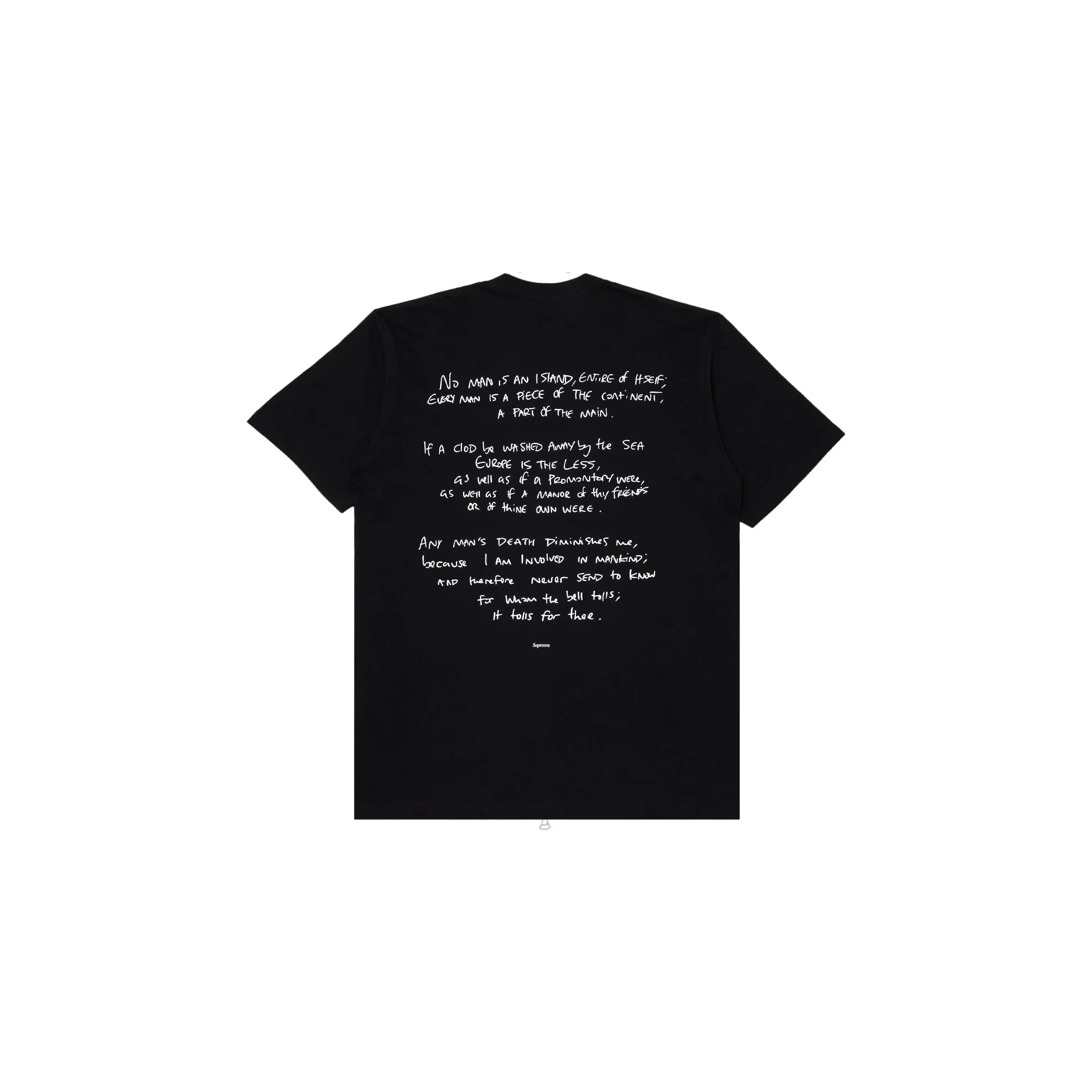 Supreme x Corteiz Tee 'Black' - Image 2