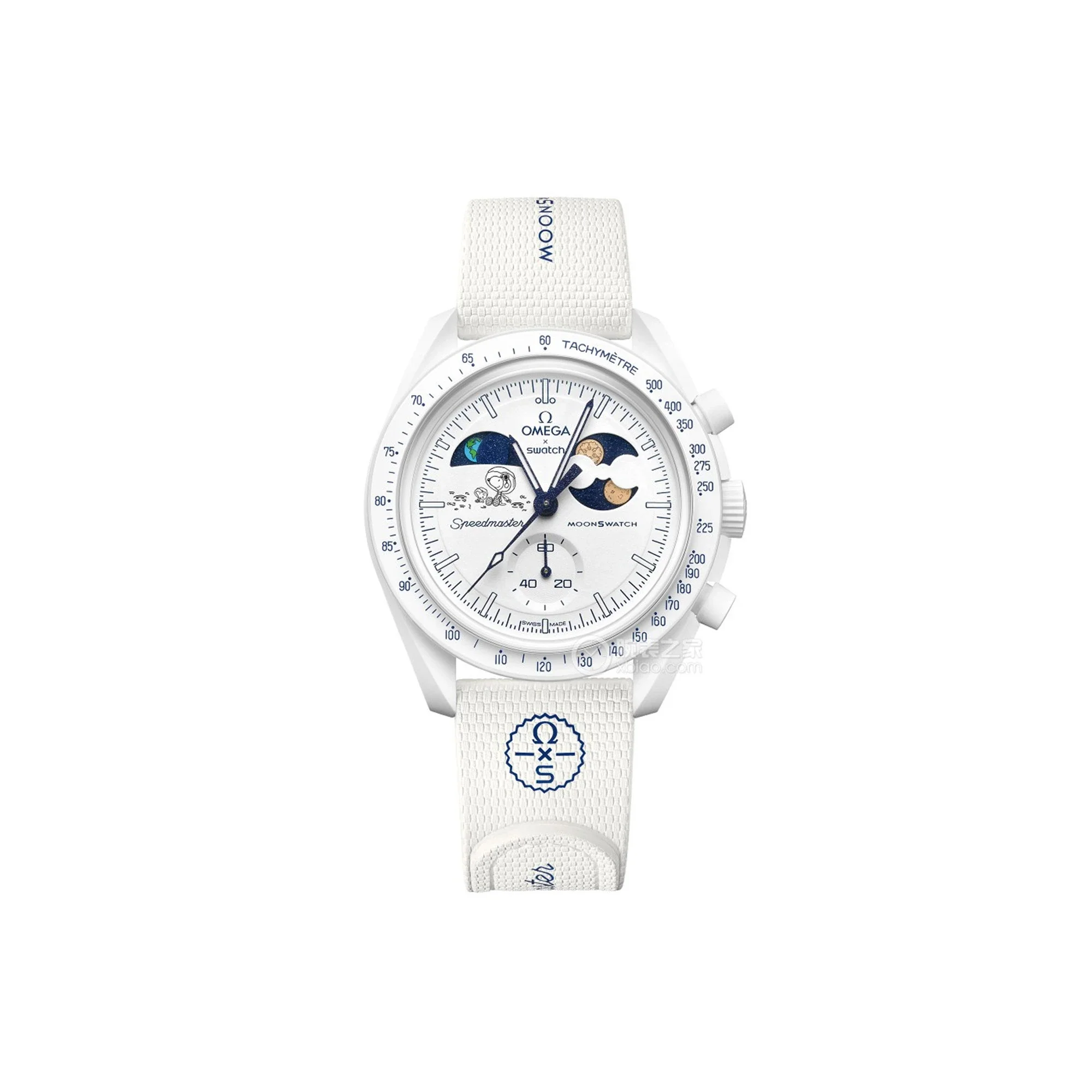 Swatch x Omega Bioceramic Moonswatch Mission to Earth Phase 'Moonshine Gold'