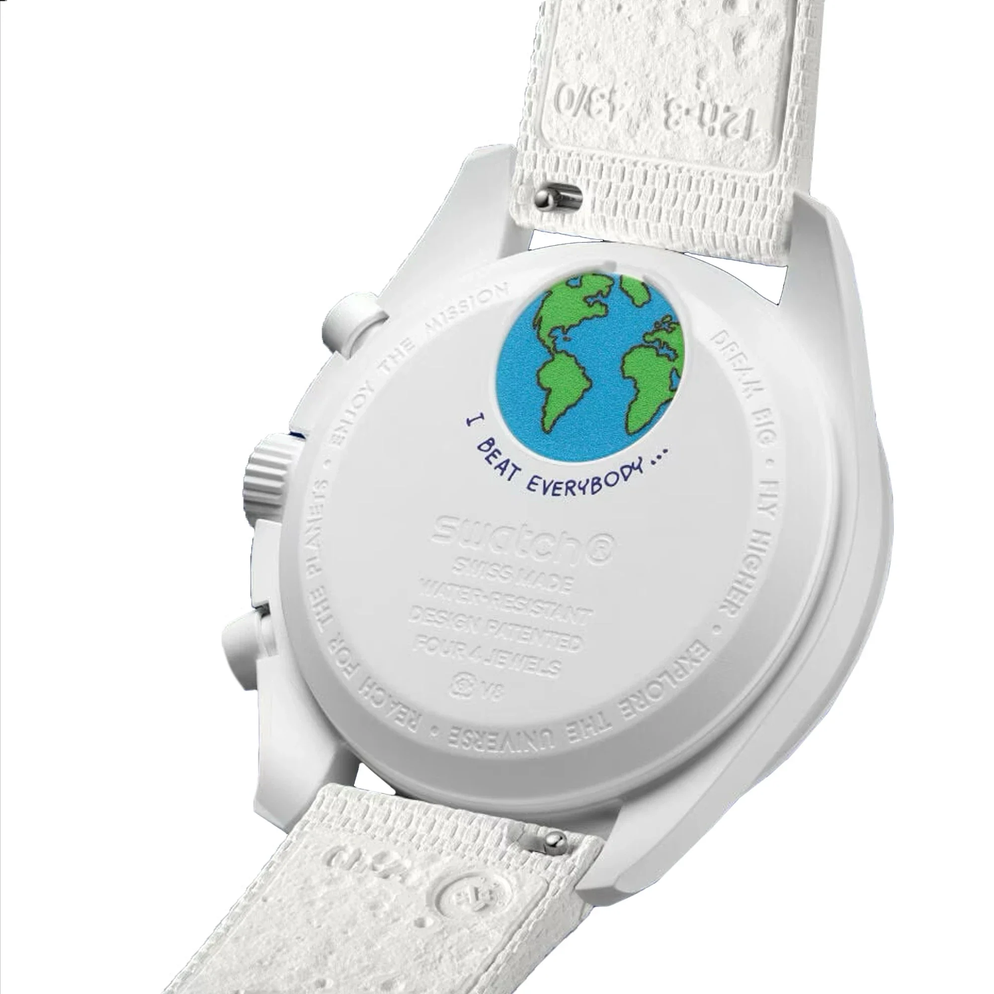 Swatch x Omega Bioceramic Moonswatch Mission to Earth Phase 'Moonshine Gold' - Image 2