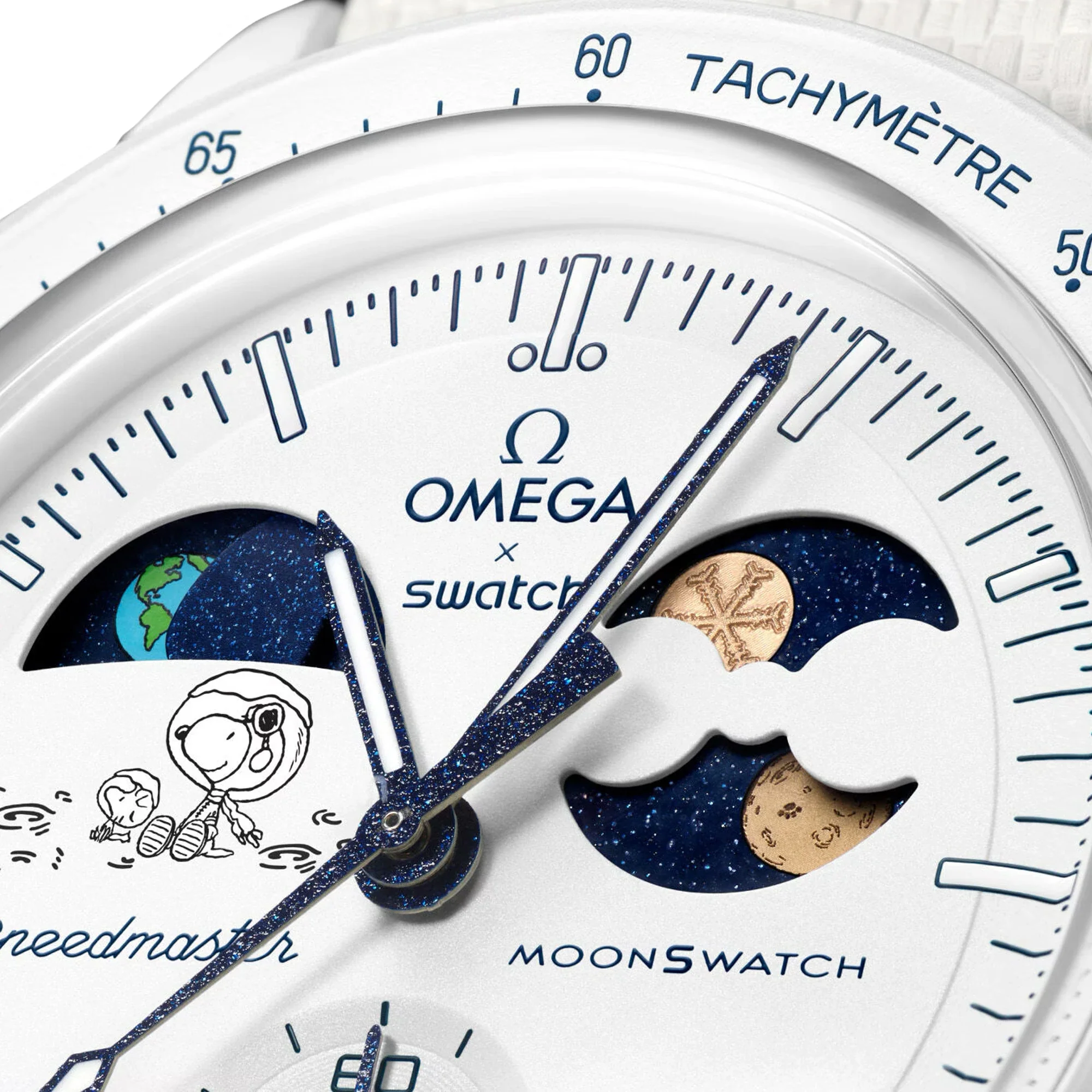 Swatch x Omega Bioceramic Moonswatch Mission to Earth Phase 'Moonshine Gold' - Image 3