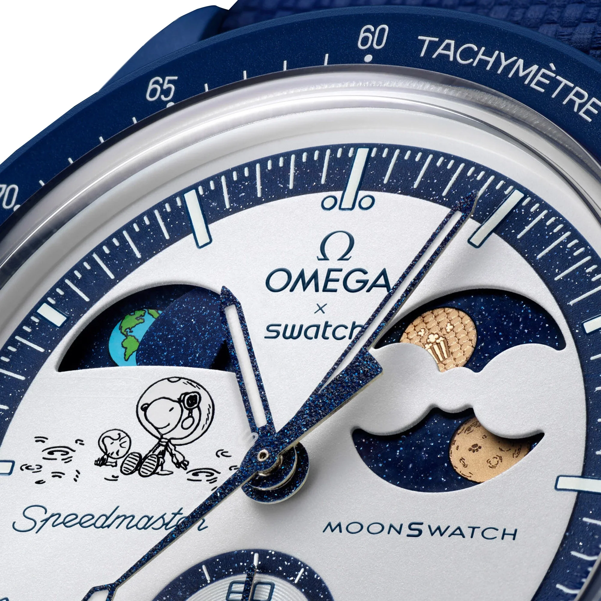 Swatch x Omega Bioceramic Moonswatch Mission To Earth Phase 'Moonshine Gold' - Image 2