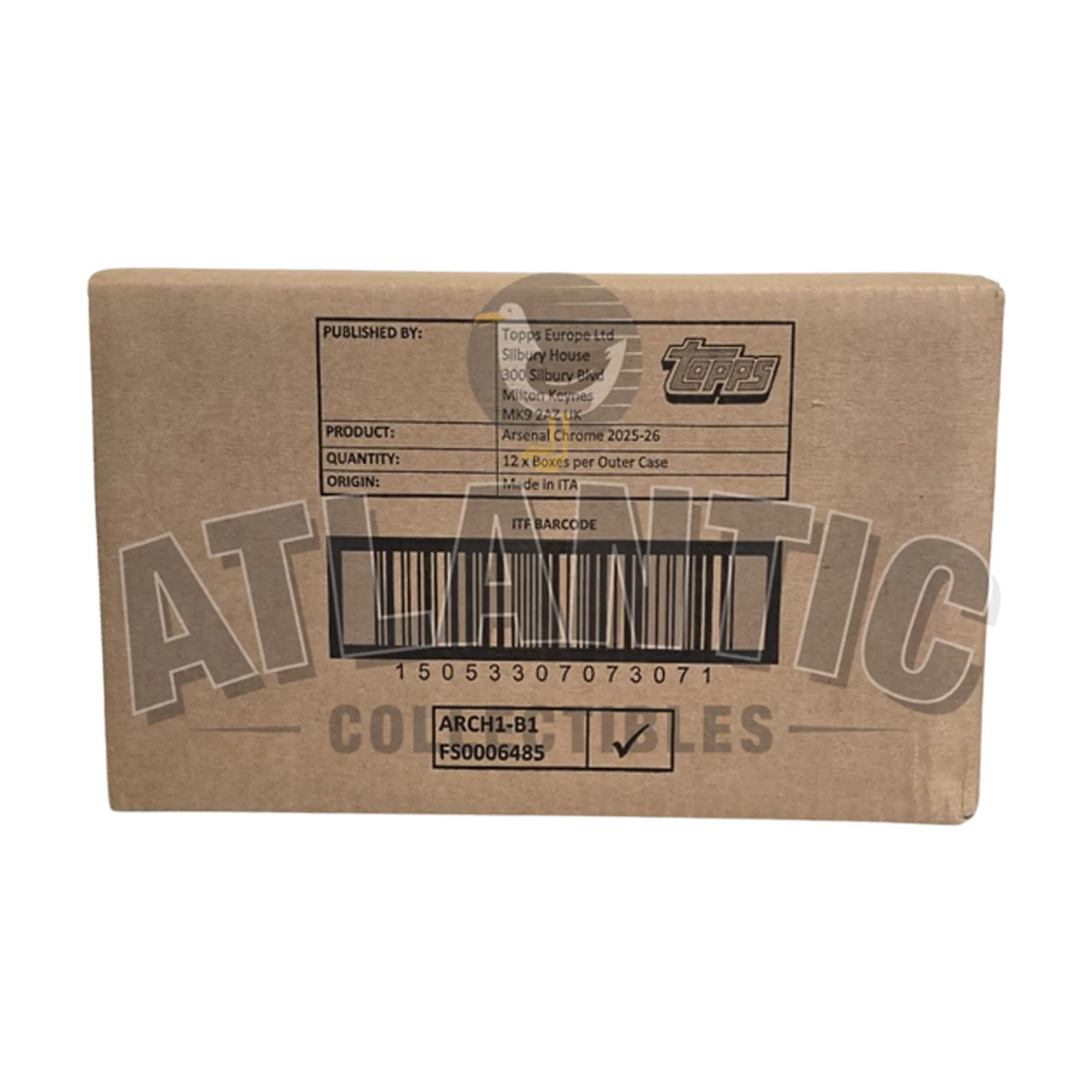 Topps Chrome Arsenal Hobby Box (2025/2026) - Image 10