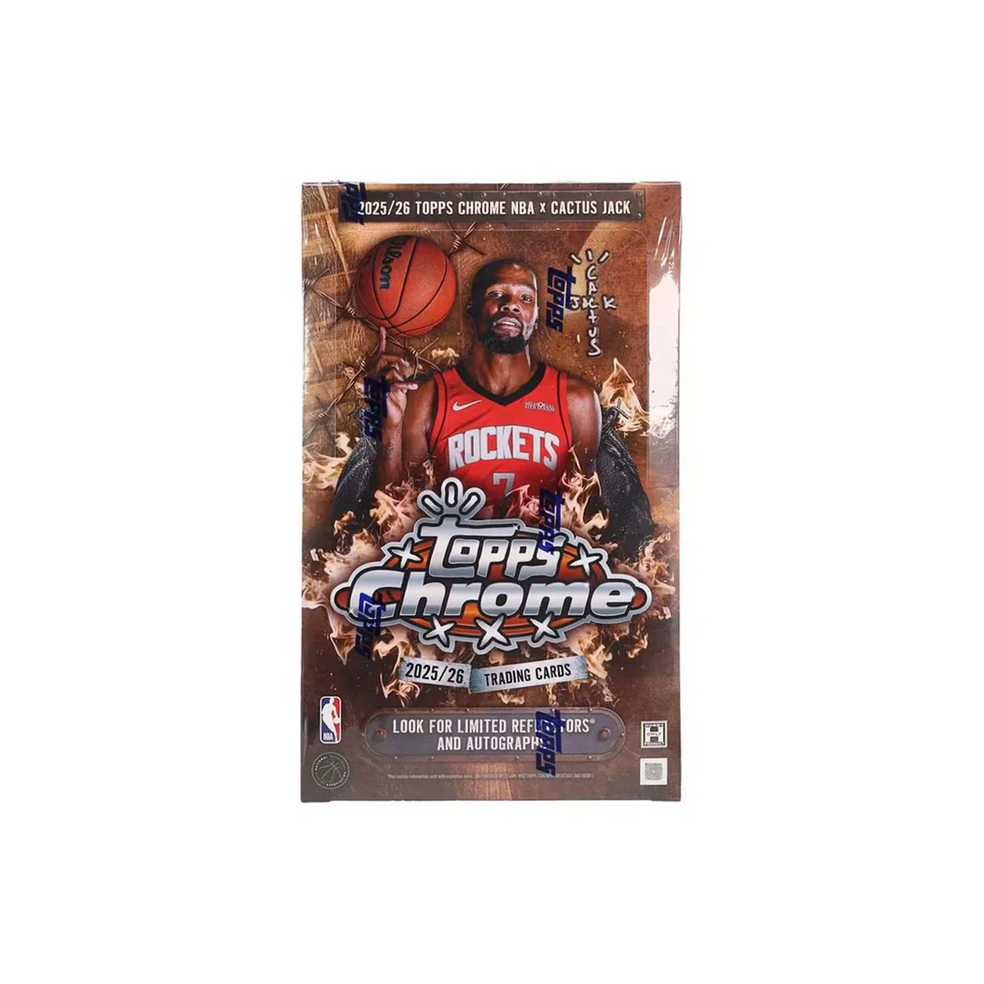 Topps Chrome Cactus Jack Basketball Hobby Box (2025/2026) - Image 2