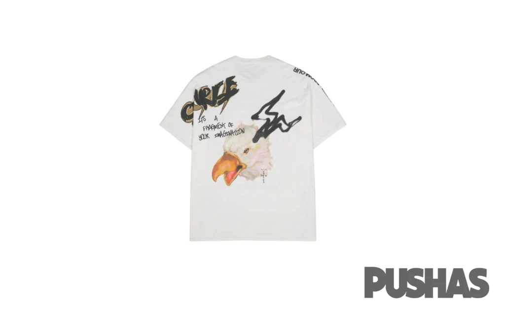 Travis Scott Cactus Jack For Fragment Sunrise Tee 'White' - Image 2