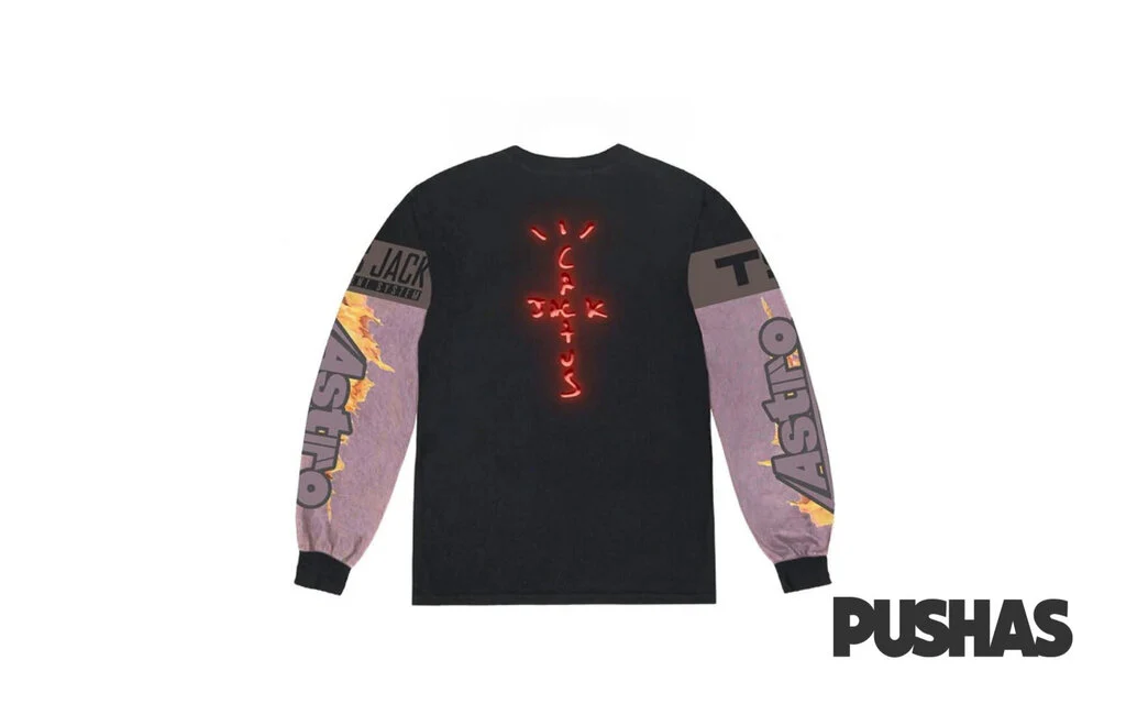 Travis Scott x Cactus Jack 'The Scotts CJ Gaming Long Sleeve Jersey Black' - Image 4