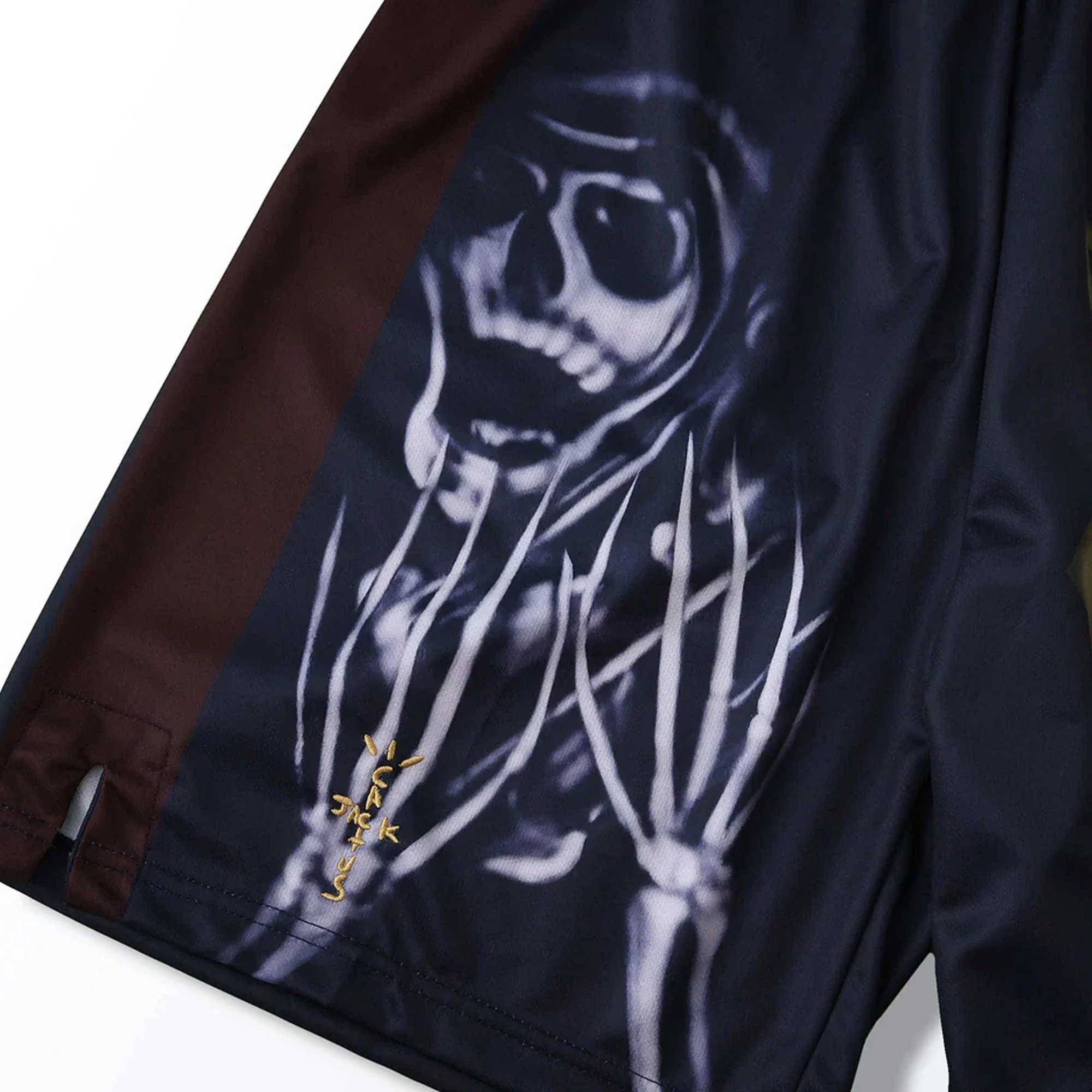 Travis Scott x Nike x FC Barcelona Skeleton Home Shorts 'Multicolor' (2025) - Image 3