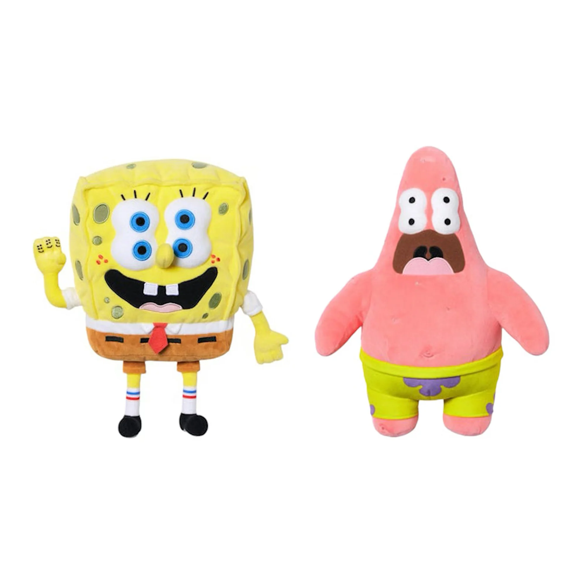 Uniqlo x CPFM Spongebob Squarepants & Patrick Star Plush Set (2024)
