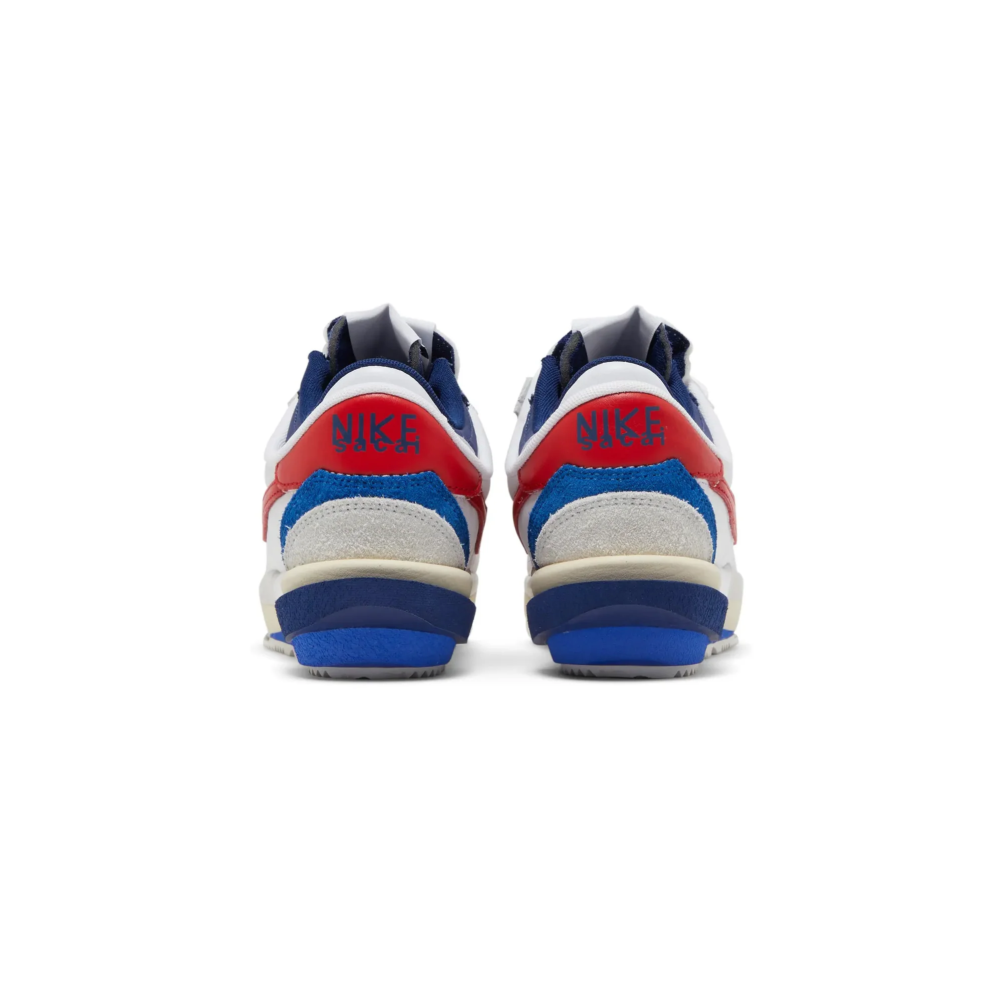 Nike Zoom Cortez SP x Sacai 'White University Red Blue' (2022) - Image 4