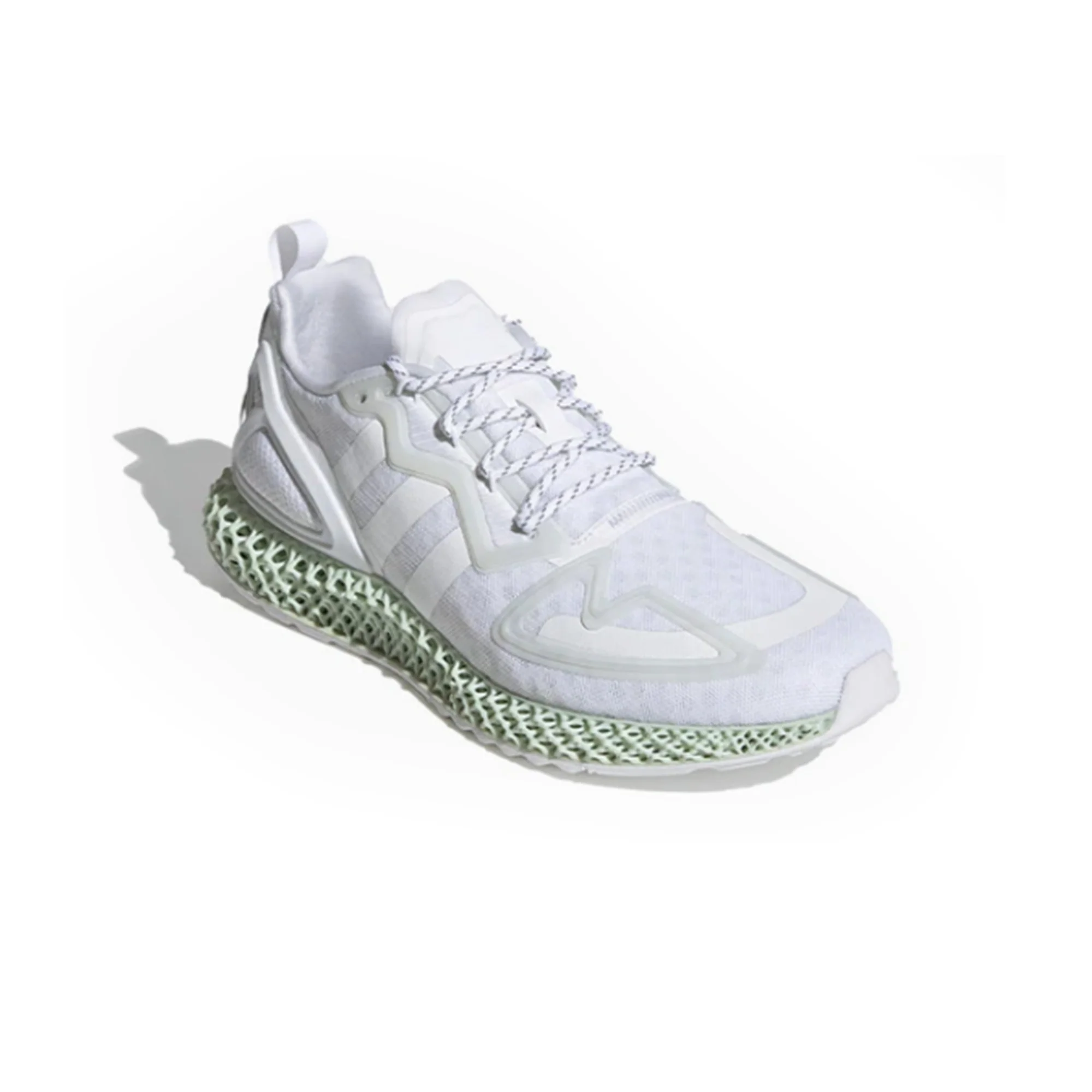 Adidas ZX 2K 4D 'Triple White' (2021) - Image 2